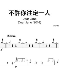 Dear Jane - 不許你注定一人