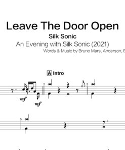 Silk Sonic - Leave The Door Open